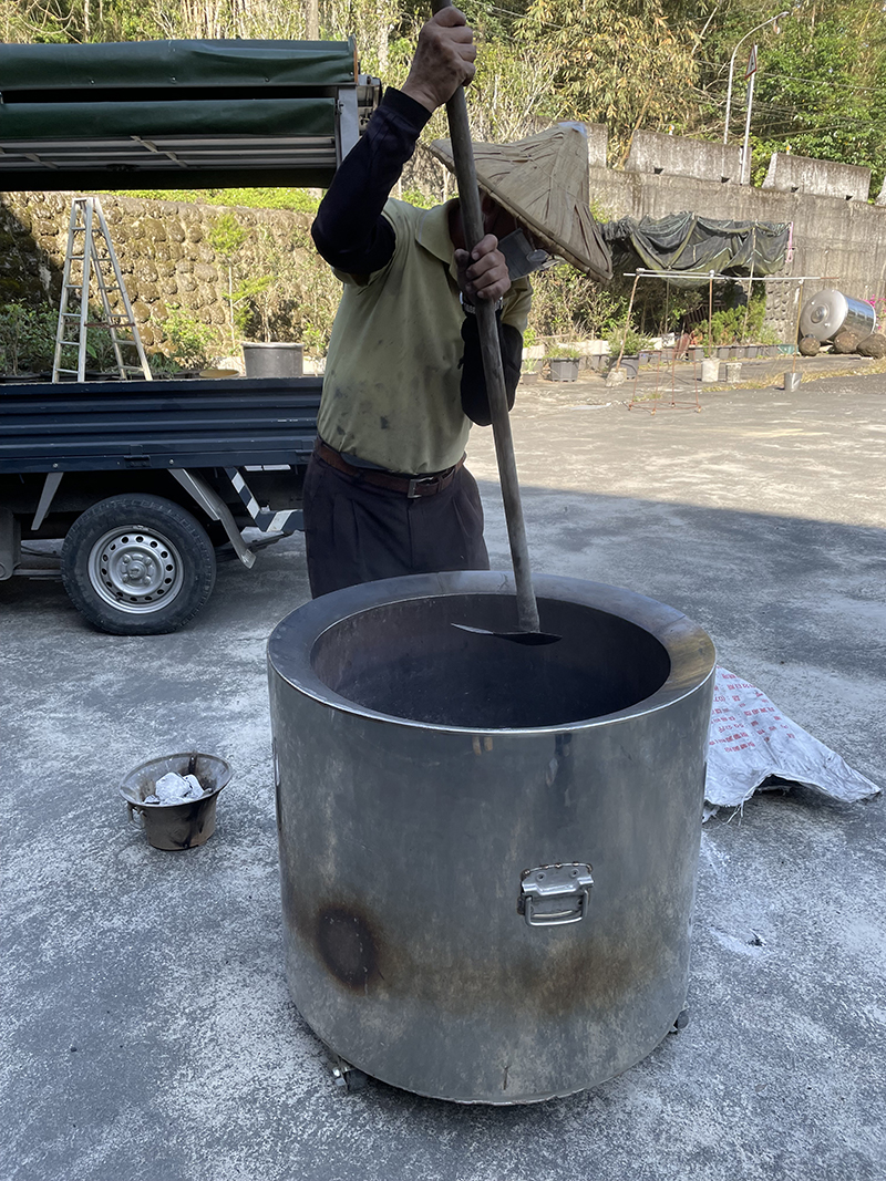 炭焙烏龍製程