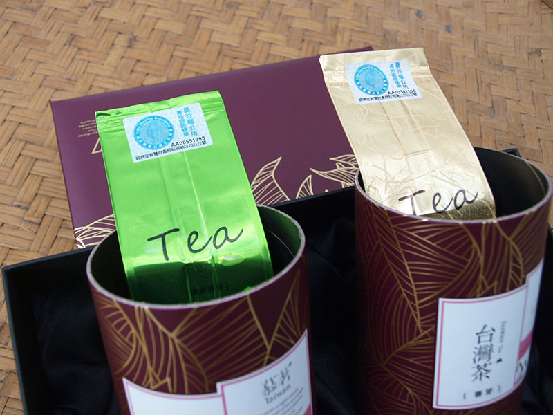 茶葉禮盒 產地認證標章