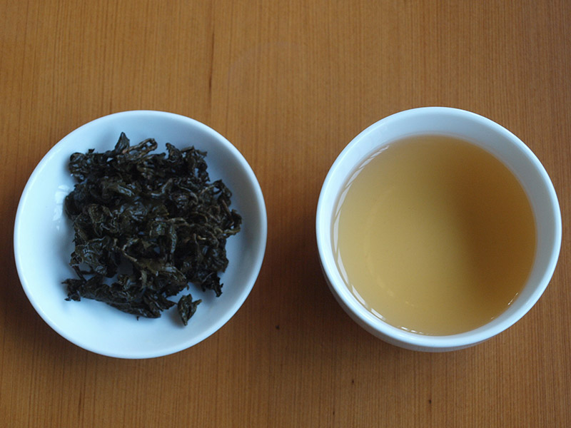 永隆鳳凰社區比賽茶 參等獎 葉底與茶湯