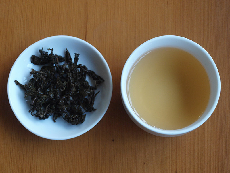 永隆鳳凰社區比賽茶 五朵梅 葉底與茶乾