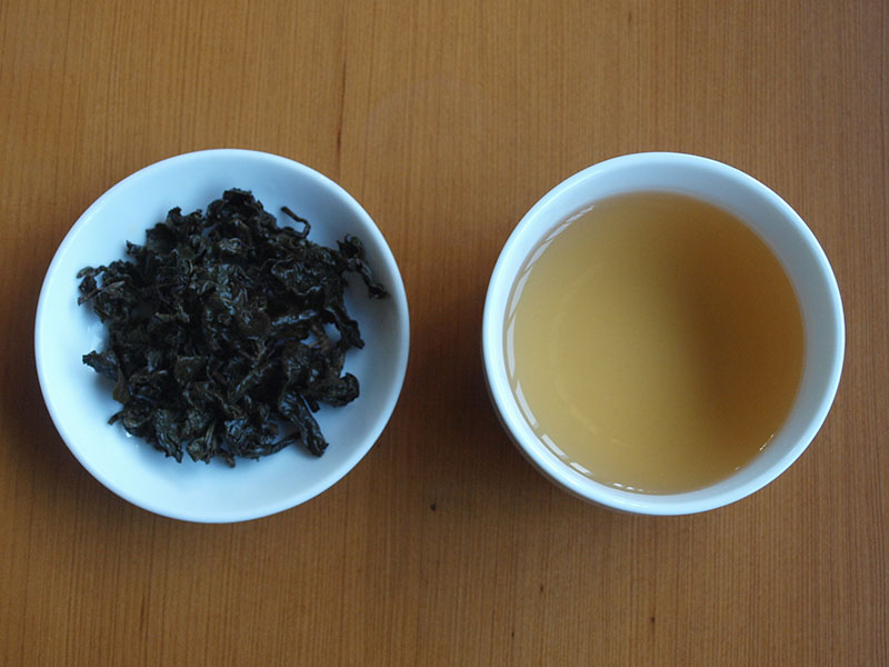 永隆鳳凰社區比賽茶 優良獎 葉底與茶湯