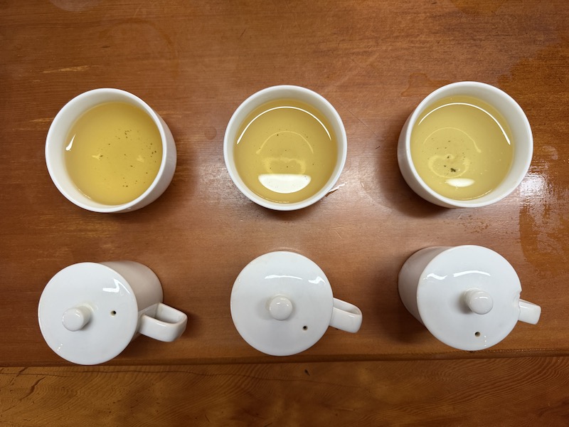 不同焙火程度的貴妃茶 不同焙火程度的貴妃茶