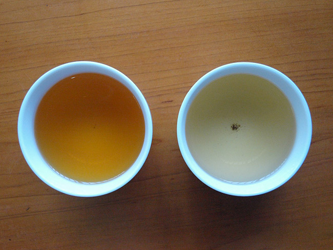 東方美人茶與蜜香烏龍茶